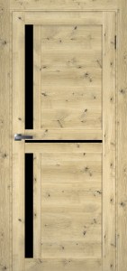 Дуб класичний чорне скло