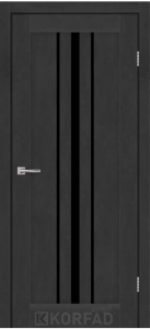 Бетон графіт/Чорна лакобель