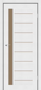 Білий текстурний (сатин бронза)