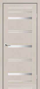 Димчастий краст із склом (сатин матовий)