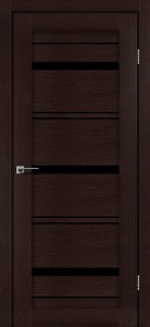 Дуб честнат зі склом (чорне)