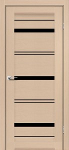 Дуб боровий зі склом (чорне)