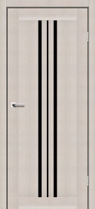 Дуб мембау зі склом (чорне)