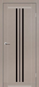 Сірий краст зі склом (чорне)