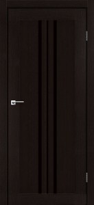 Дуб честнат зі склом (чорне)