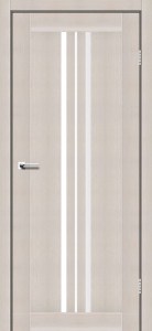 Дуб мембау зі склом (сатин матовий)