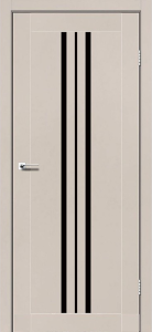 Димчастий краст зі склом (чорне)