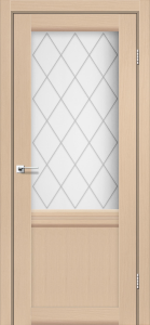 Дуб боровий (сатин білий + D1 ромб графіт)