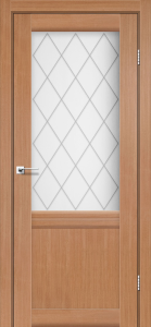 Дуб натуральний (сатин білий + D1 ромб графіт)