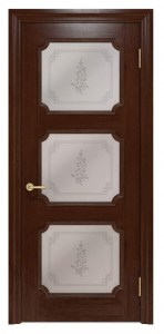 Міжкімнатні двері Elegante 042.5 шоколадний TM «Status Doors»
