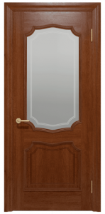 Міжкімнатні двері «Луідор» ПО шпоновані Дубом.