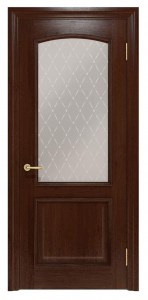 Міжкімнатні двері Elegante 012.1 шоколадний TM «Status Doors»