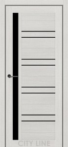 Котон Крем/Чорне скло