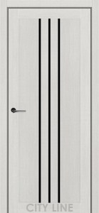 Котон Крем/Чорне скло