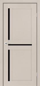 Димчастий краст (чорне «Lacobel»)