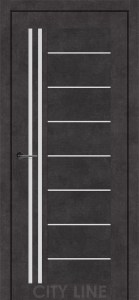 Онікс сірий/Сатин білий