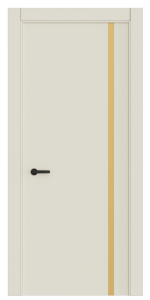 Бежевий/Золотий молдинг