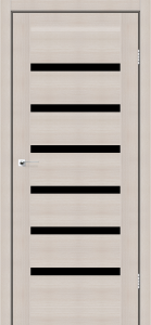 Білий текстурний (чорне «Lacobel»)